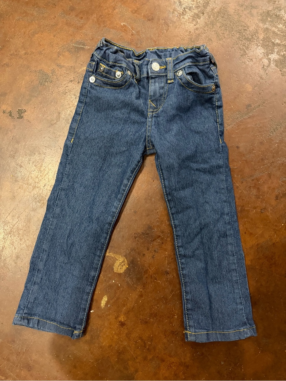 True Religion Kids Dark Blue Denim Jeans